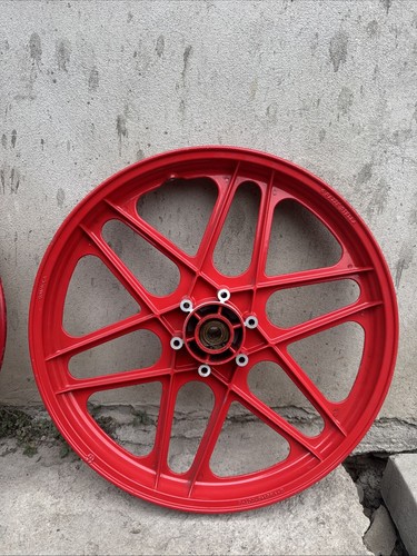 Ruota anteriore rossa grimeca - rossa,