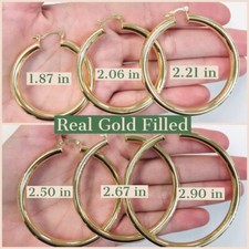 Real 14K Gold Filled Hoop
