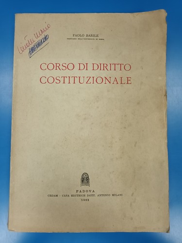 Corso diritto - di,