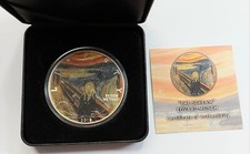 Usa 1 dollar Oz 2019 scream Urlo Munch BU Limited 100 pieces