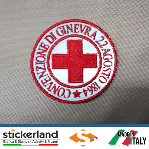 Toppa patch croce rossa - patch,