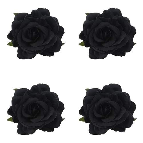 Clip spilla fiore seta - spilla,