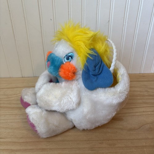 Raro cesto peluche vintage - cesto,