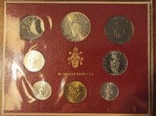 divisionale vaticano 1971 fdc con 500 lire argento