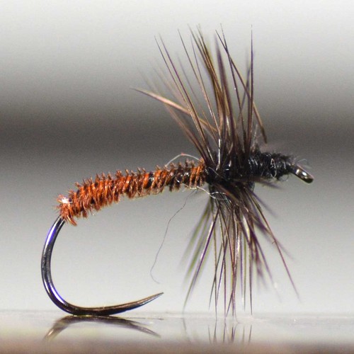 Tenkara wet fly kebari reverse - wet,