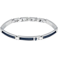 Bracciale Uomo MASERATI JM523AVD33 Acciaio Inossidabile Blu