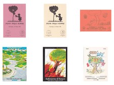 ECOLOGIA - Carovigno, Erchie, Piave, Lotto 6 Cartoline 199x Festa Alberi