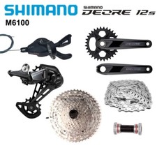 Catena Shimano Deore M6100 12 Velocità Gruppo SL RD 170/175MM 11-51T M6100 Bici MTB
