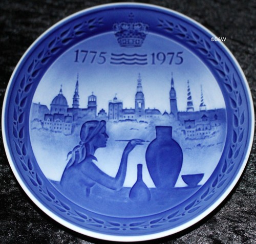 1975 royal copenhagen piatto - 1975,