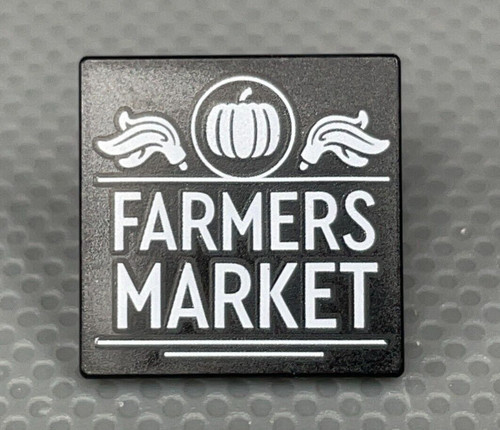 Lego black farmers market 2x2 - lego,
