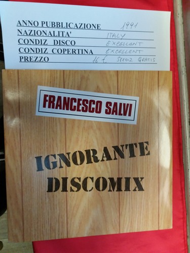 Disco francesco salvi - ,
