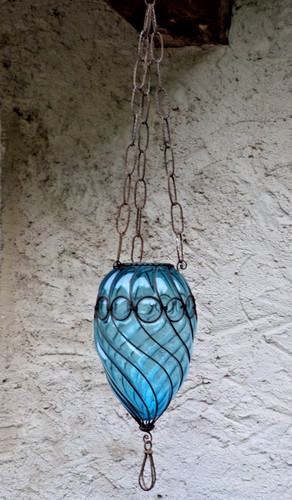 Lampadario vetro soffiato - in,