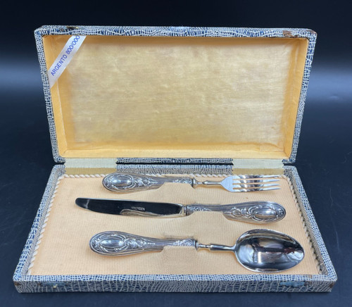 Set servizio posate dessert - set,