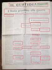 WW1-L'ITALIA PROSSIMA ALLA