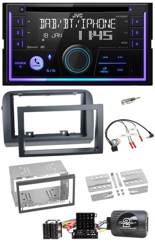 Jvc volante usb 2din dab - jvc,