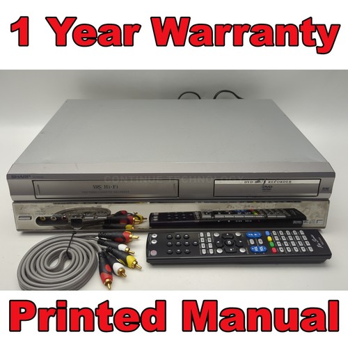 Sharp rw250h vcr - vcr, dvd