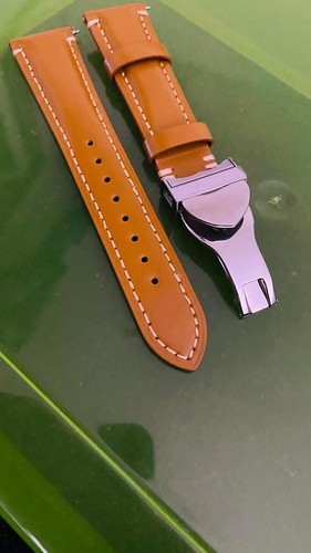 Tudor 22mm light brown leather - 22mm,