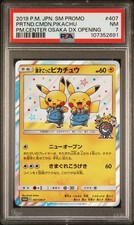 PSA 7 NM finto comico Pikachu
