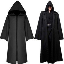 Jedi Robe Mantello con Cappuccio da Cavaliere Costume da Vampiro con Cappuccio