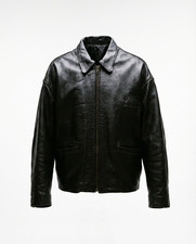 Vintage Men's Leather Military
