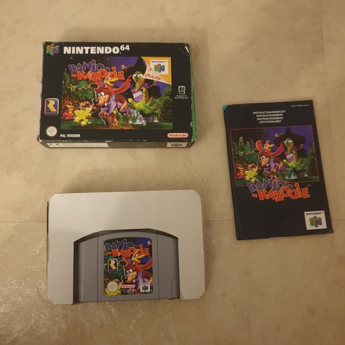 Banjo kazooie boxato n64 pal - boxato,