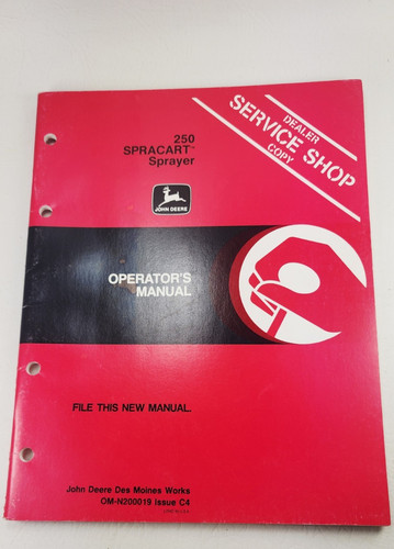 John deere manuale - manuale, operatore