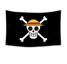One Piece Bandiera Pirati Flag Banner cm 60x90