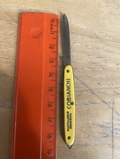 Coltellino pubblicitario amaro Montenegro distillerie Bologna Cobianchi Raro