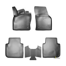 Tappetini in gomma 3D tappetini in gomma adatti per Skoda Kodiaq 2017-2024 4 pezzi