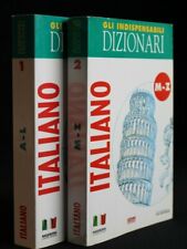 GLI INDISPENSABILI DIZIONARI. ITALIANO. A-L M-Z. 2 volumi. AA.VV. La scuola.