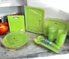 Pedrini green plastic - by,