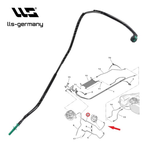Tubo carburante per - citroen, c4