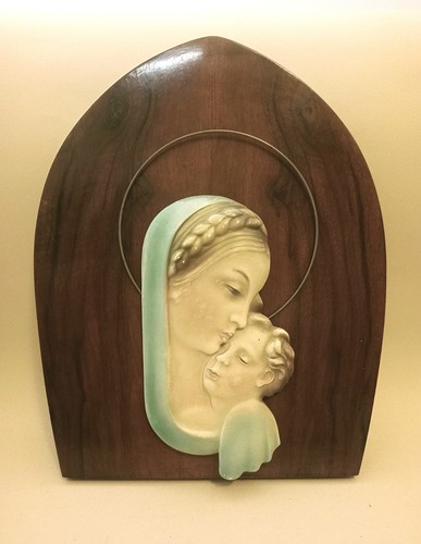 Madonna con bambino - con, scultura