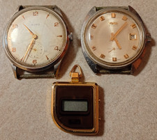 2 OROLOGI UOMO 1 DONNA VINTAGE