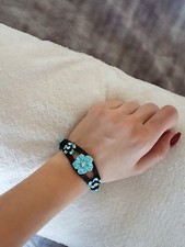 braccialetto donna fiori