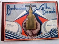 Catalogo 1933 Fonderia Torneria Bertoncini Sella Dondi Torino Quarona Sesia