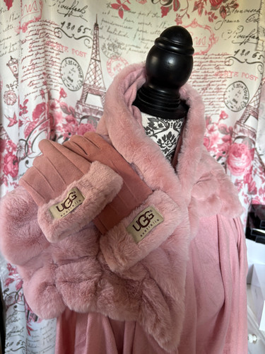 Guanti donna ugg rosa - donna,