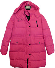 Piumino Fucsia  - da bambina - tg. S 150 cm (capuccio e tasche).   ONT