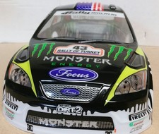Carrozzeria 1/10 RC auto 190mm rally su strada deriva Ford Focus "Monster Energy"
