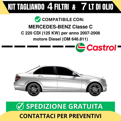 Tagliando per mercedes benz - tagliando,