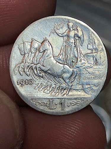 Lira 1910 regno - 1, d'italia