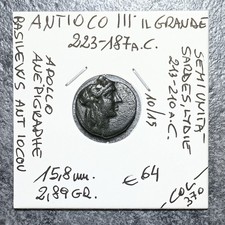 Grecia Antica. Antioco III il