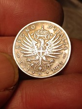 Splendida 1 lira 1907 Aquila  Regno d'Italia Vittorio Emanuele III argento