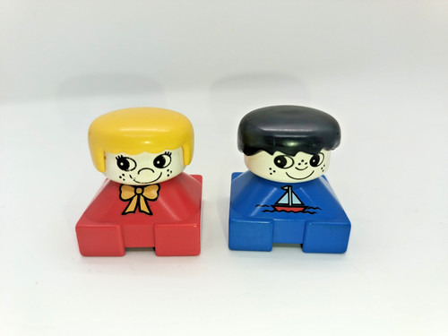 Lotto figurine quadrate lego - figurine,