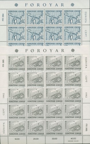 Isole faroe 1982 europa cept - 1982,
