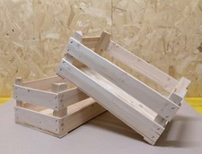 SET 6 Cassette  casse della frutta in legno nuove 45x26x19  peso circa 2 kg