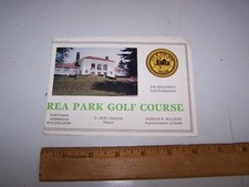 Vintage REA PARK campo da golf