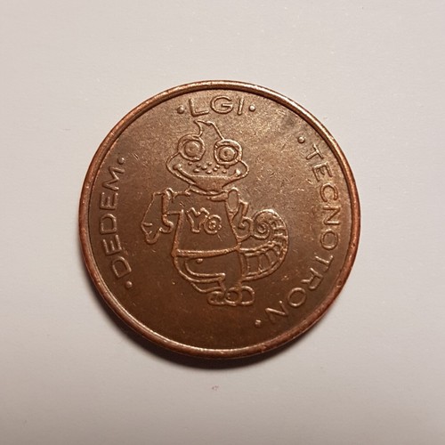 Gettone coin tecnotron dedem - tecnotron,