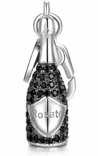Rosato ciondolo bottiglia