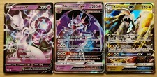 Pokemon 3 Carte Naganadel GX Promo ITA Mewtwo Kommo-o Trionfo dei Draghi Ultra R